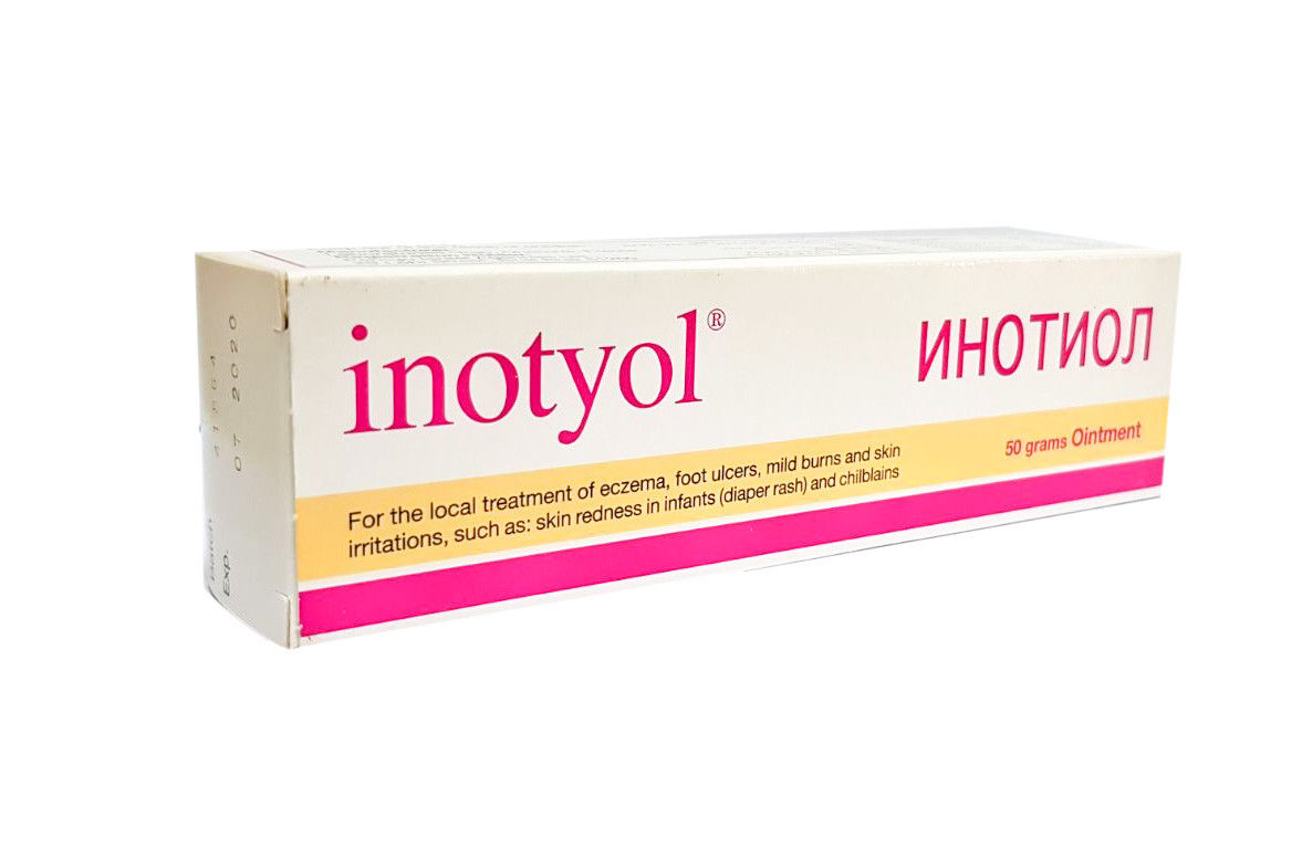 Inotyol Ointment For Treatment of Infant Diaper Rash, Eczema ,Foot Ulcers