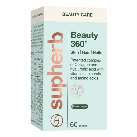 Beauty 360 - A unique formula for complete 360-degree care: skin, hair and nails all in one product!