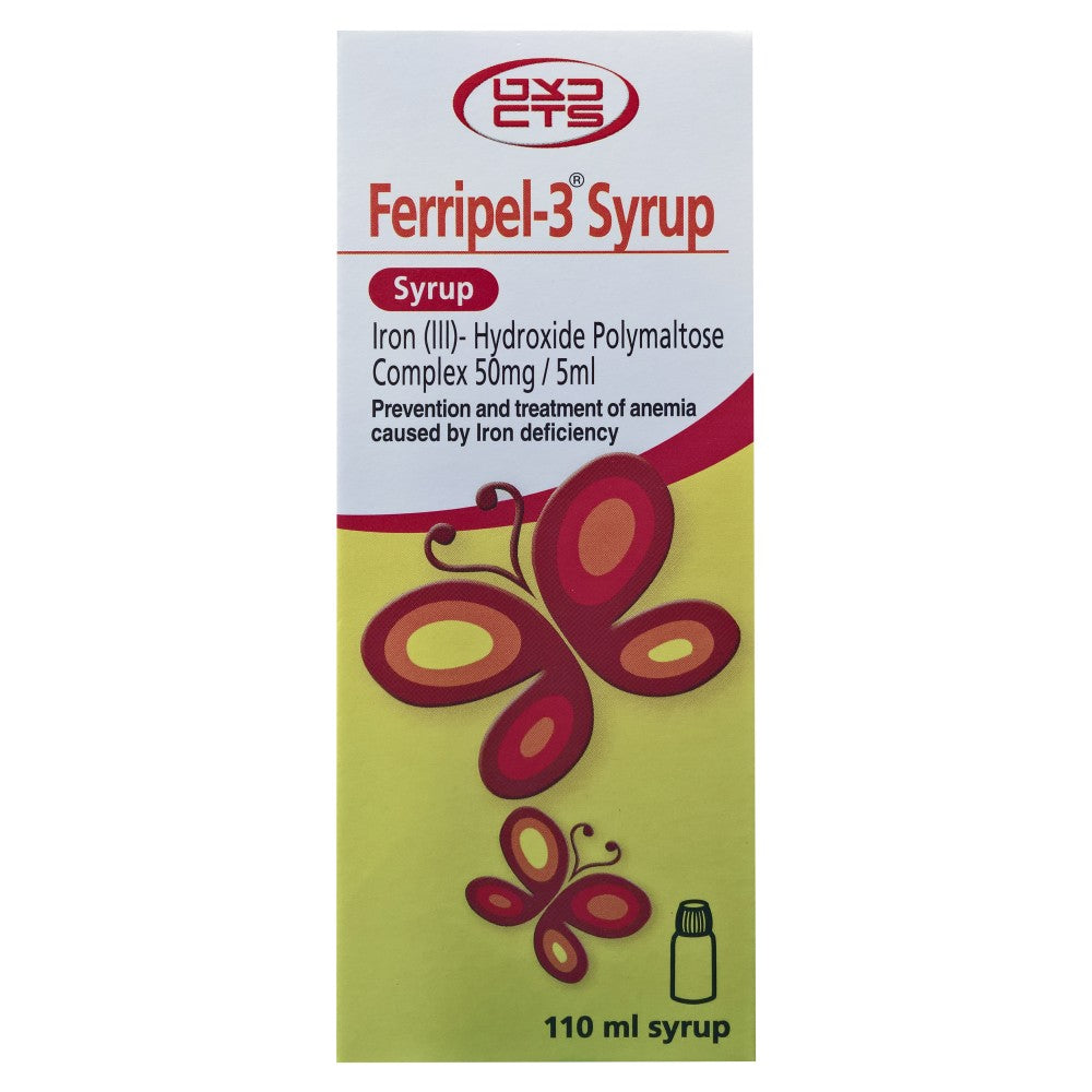 Ferripel 3 Syrup Iron syrup 110 ml