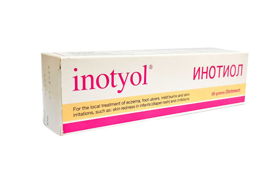 3 pack Inotyol Ointment USA free Shipping For Treatment of Infant Diaper Rash, Eczema ,Foot Ulcers