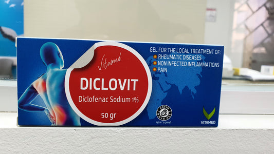 Gel Diclofenac Sodium 1% 50 gram Free Shipping