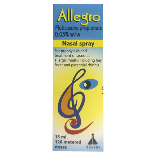 Allegro TRIMA Nasal spray for Prevention and Treatment of Seasonal Allergic Rhinitis