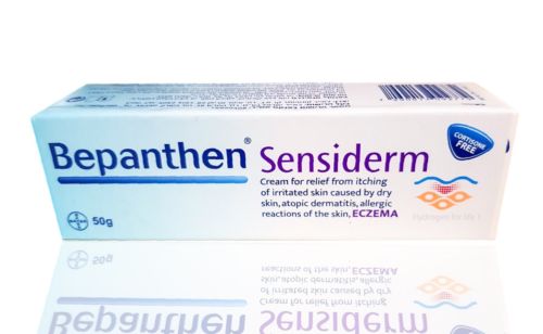 Bepanthen Eczema Sensiderm Cream 50g /1.76 oz Relief Itching and Skin Irritaion