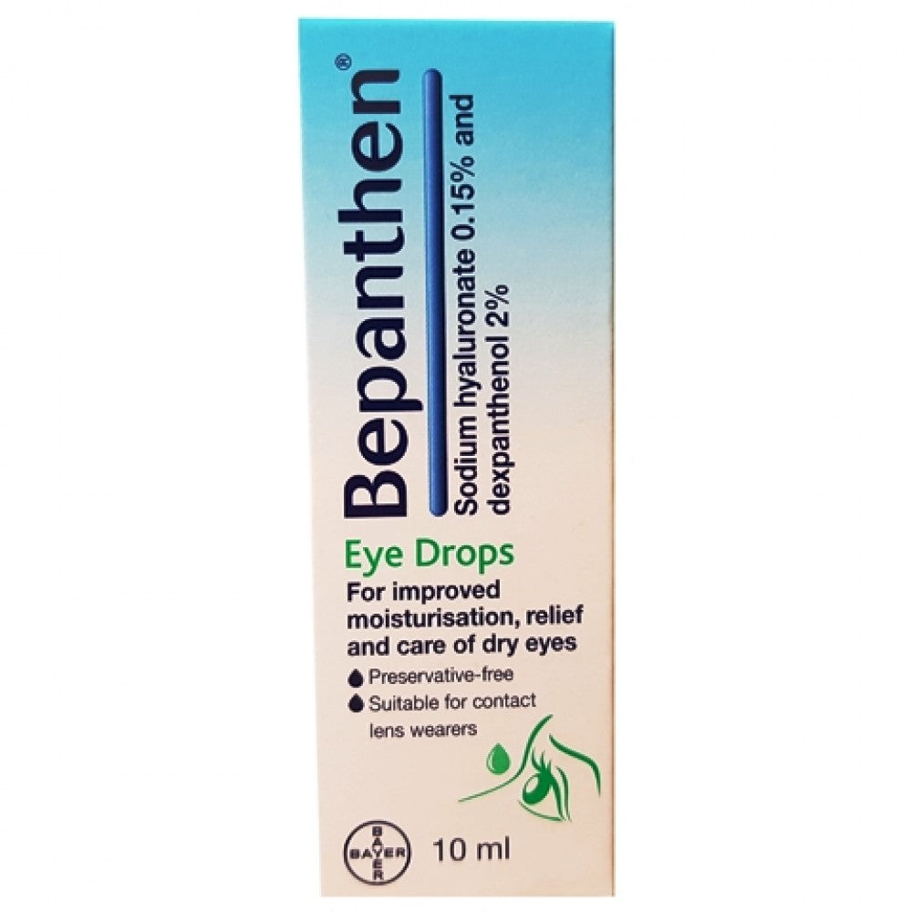 Bepanthen eye drops - Moisten and lubricate the surface of the eye