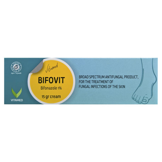 Bifovit -Broad Spectrum Antifungal Cream FOR Fungal Skin Infections 0.5 fl oz