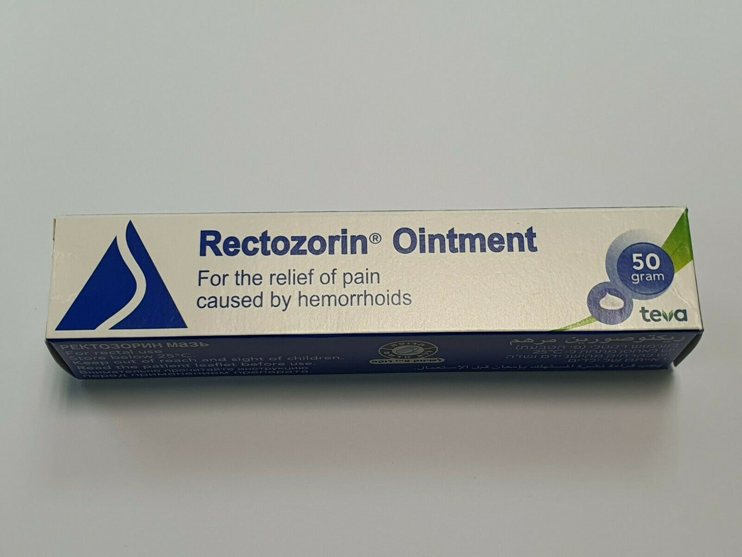 Rectozorin Ointment 50g Relief Pain Caused by Hemorrhoids Local Treatment