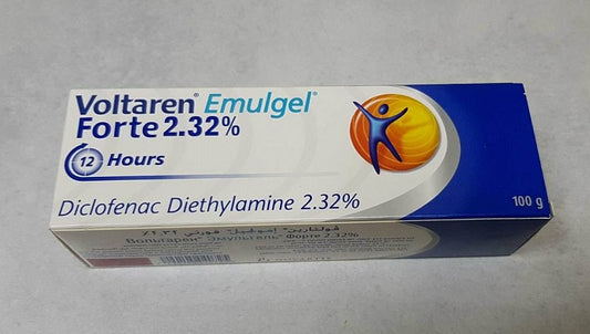 Voltaren  Emulgel Forte 2.32 % Diclofenac Diethylamine Anti-inflammatory for Treatment of Pain