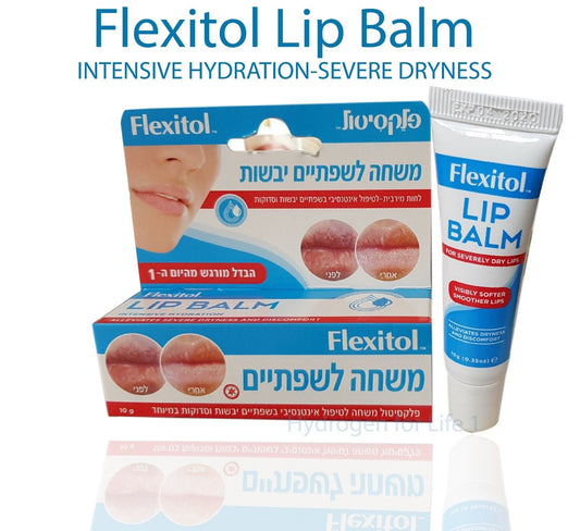 Flexitol Lip Balm Ointment for Severe Lips Dryness Intense Hydration Discomfort Free Shipping